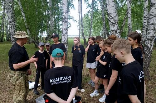 Модуль «Начальная военная подготовка» Мобильного Авангарда прошёл в Кочковском районе