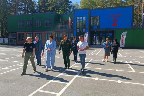 Военно-патриотический парк «Авангард» с рабочим визитом посетили почётные гости